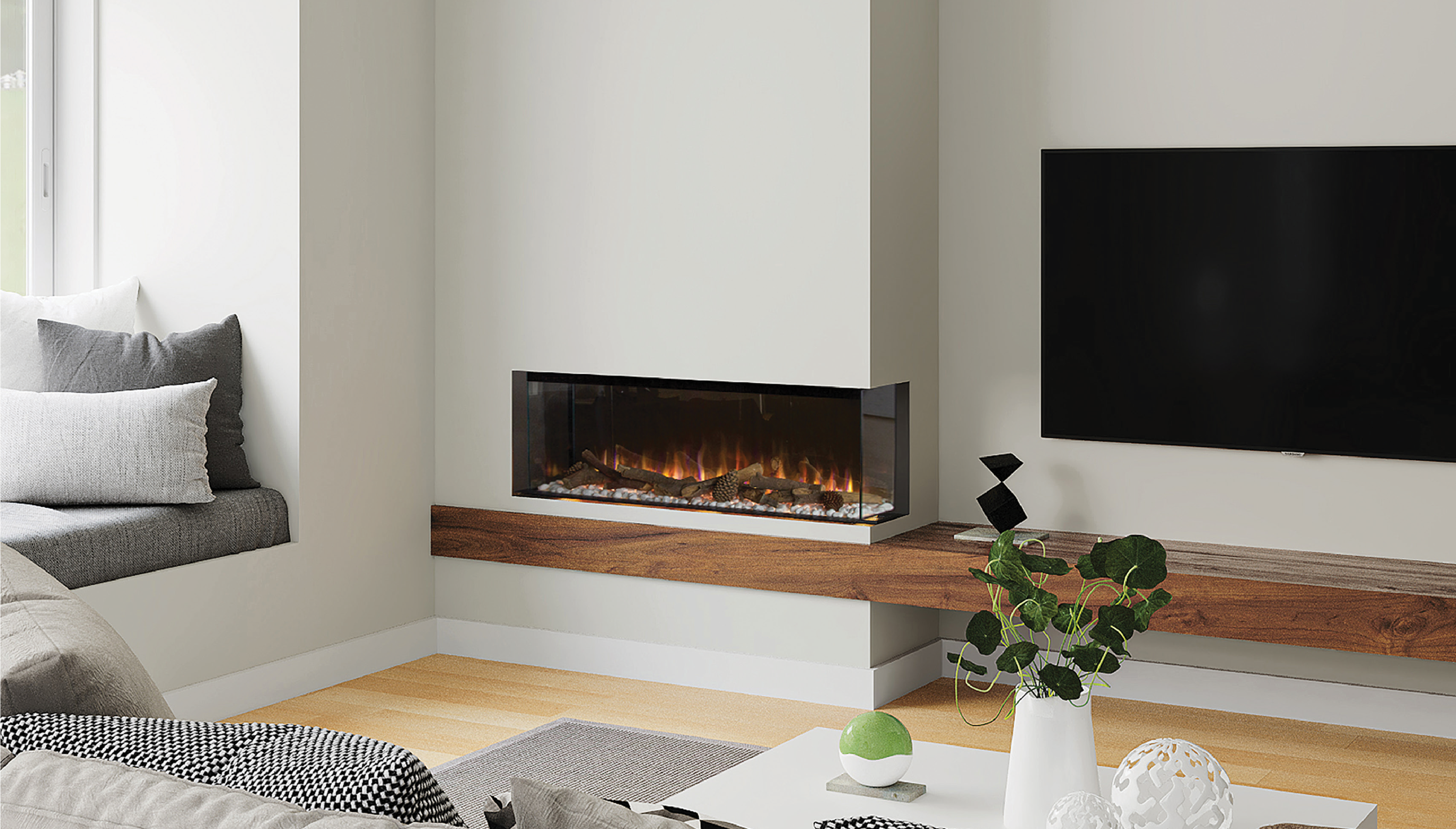 Come home to comfort – six reasons to love Ambe Electric Fireplaces