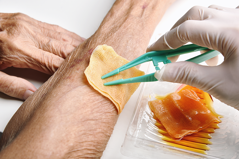 Addressing wounds in aged care with bio-film busting technology